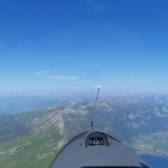 Flugwegposition um 16:18:02: Aufgenommen in der Nähe von See-Gaster, Schweiz in 2668 Meter